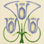 Decorative period tile 14